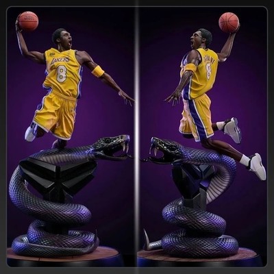 Black Mamba basketball star yellow roars Kobe GK statue 40cm