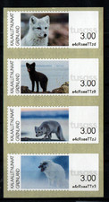 - GROENLAND Greenland 2025 Renard Polarfuchs 4 val Adhes MNH **