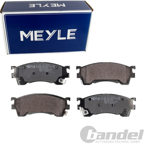 Meyle BremsbelÄGe Satz Vorderachse Passend FÜR Ford Usa Probe Mazda 323 626-image