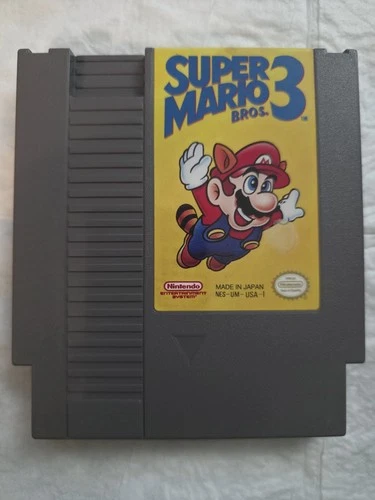Super Mario Bros. 3 NES Nintendo Authentic Tested Clean