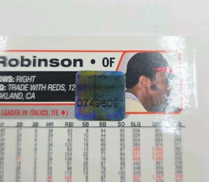 2004 FRANK ROBINSON TOPPS RETIRED SIGNATURE EDITION - AUTOGRAPH #TA-FR -ORIOLES - Image 4 of 4