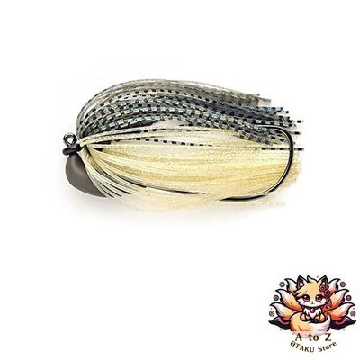 NEW Keitech Rubber Jig Model 3 Swim Jig 1/4 oz. 418 Snubbull Gill Flash