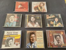 Patsy Cline 8 CD Lot Songs of Love Spotlight Don't Ever Walking Today  VG Cond