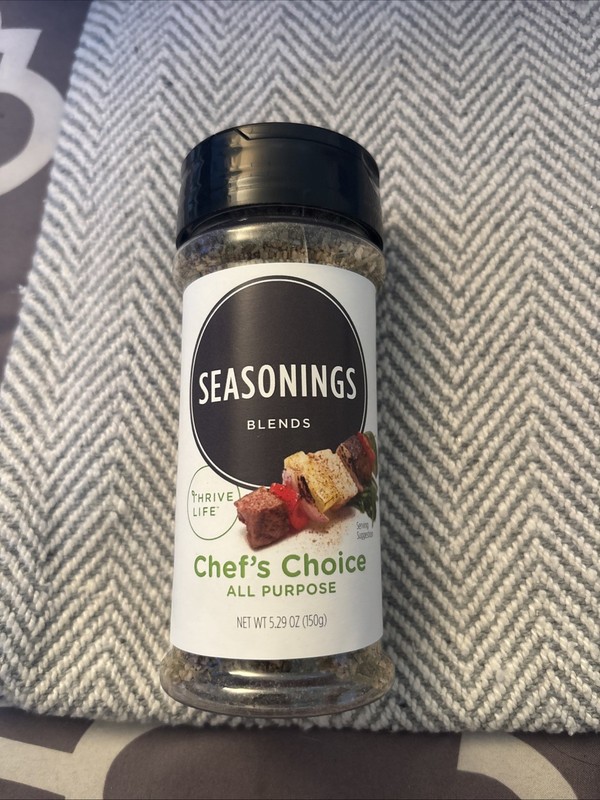 Thrive Life Freeze Dried Food Chef’s Choice Seasonings!!!