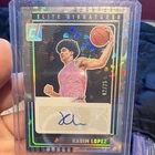 Panini 2025-26 Donruss Basketball Elite Signatures Karim Lopez Auto ES-KLZ /25