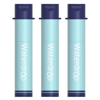 Waterdrop Wasserfilter 0,1 Mikron 3 Stück Hellblau