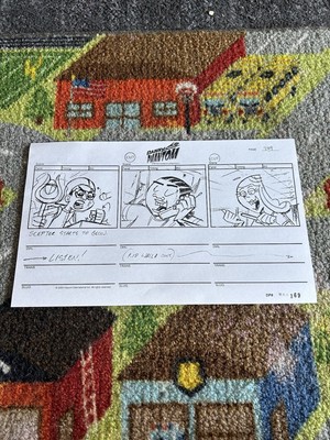 Danny Phantom 2004 Storyboard Original Copy Nickelodeon Page 209