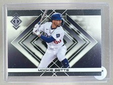 Mookie Betts 2025 Topps Transcendent #26 Icons Chrome Image Variation (A)