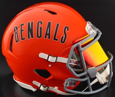CINCINNATI BENGALS NFL Riddell Speed Full Size AUTHENTIC Football Helmet