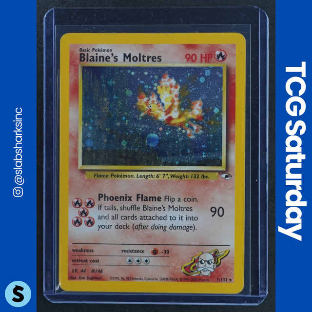 Blaine's Moltres #1 (Gym Heroes (2000))