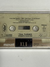 Tina Turner Private Dancer Cassette Tape 1984 Capitol Replacement Case