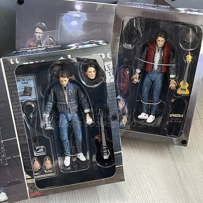 NECA Guitar Marty Figure 1985 Guitar Marty McFly Back To The Future Part II 