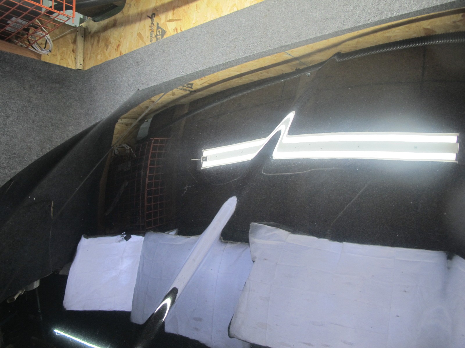 2008-2019 MASERATI GRANTURISMO M145 FRONT HOOD BONNET SHELL PANEL BLACK
