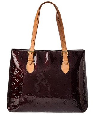 Louis Vuitton Amarante Monogram Vernis Brentwood (Authentic Pre-Loved) Women's