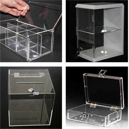 Clear Acrylic Plate Square Sheet Board 200x100 200x200 300x300 400x400mm DIY - Picture 4 of 6