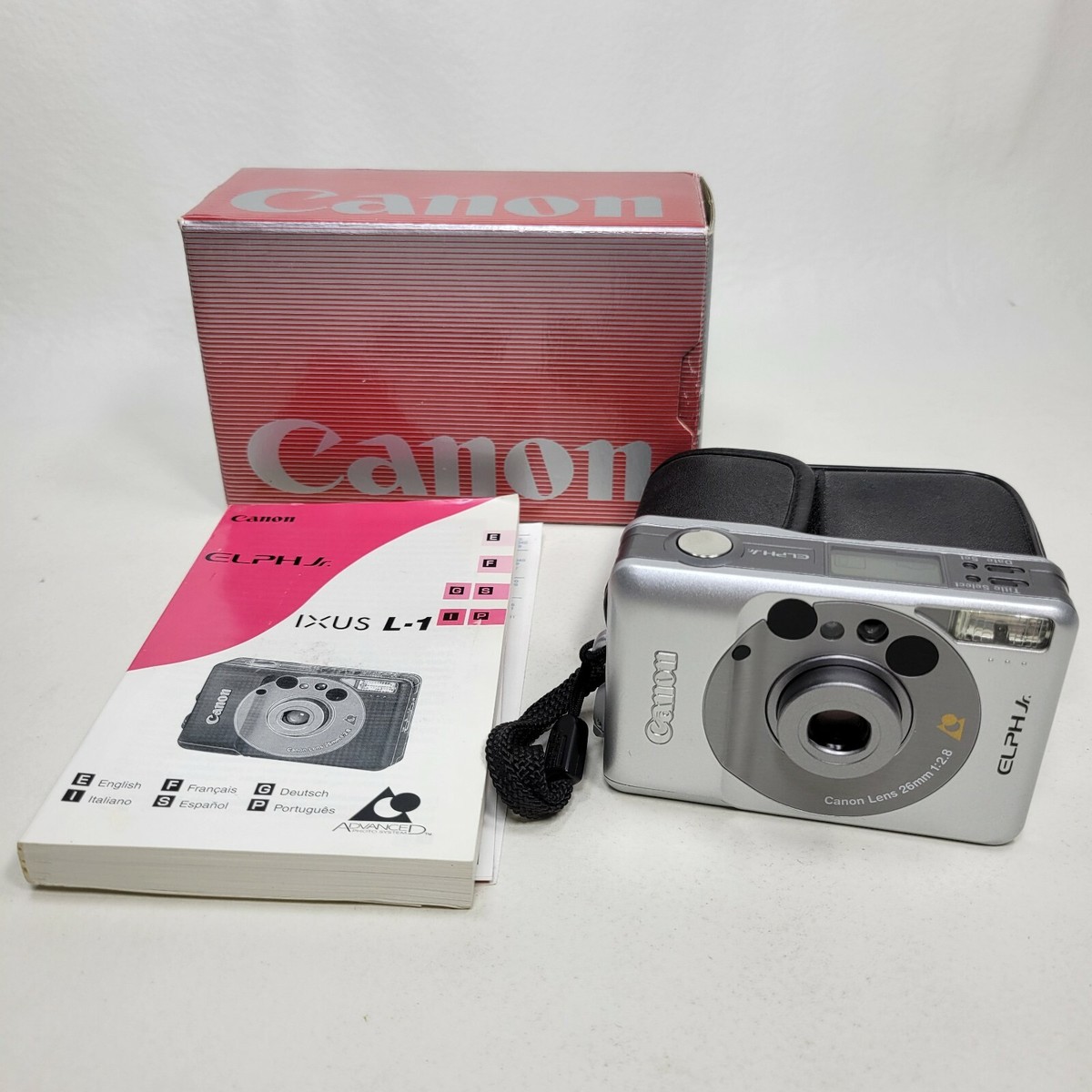 CanonEFカメラ Canon IX240 Elph Jr Point & Shoot APS Film Camera in Box w