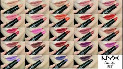 NYX Professional Makeup Pin-Up Pout Lipstick PICK YOUR COLOR FREE SHIPPING