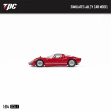TPC 1:64 Alfa Romeo Tipo 33 Stradale Red Diecast Model Car