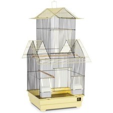 Prevue Pet Products Beijing Bird Cage, Yellow and Black