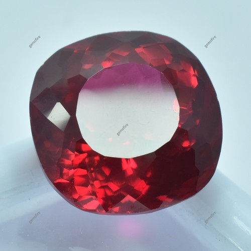 17.45 Carat Red Ruby Square Cushion Cut Natural CERTIFIED Loose Gemstone - Picture 3 of 13