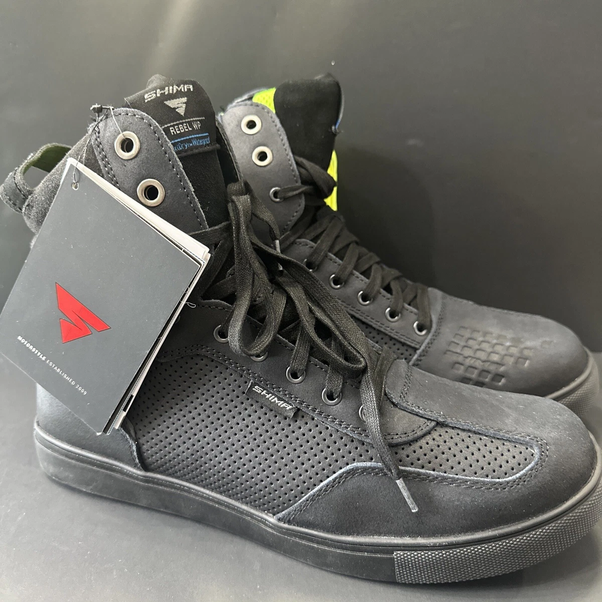 Shima motorcycle boots top