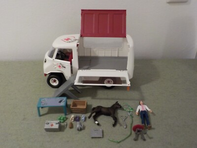 Schleich Horse Club Auto Van mobile Tierärztin Pferd Zubehör
