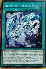 Yugioh Vision with Eyes of Blue Prismatic Secret MP23-EN026 1st Near Mint