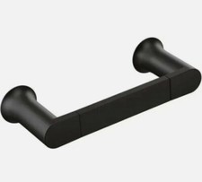 MOEN Genta 6.88 in. Hand Towel Bar in Matte Black BH3886BL