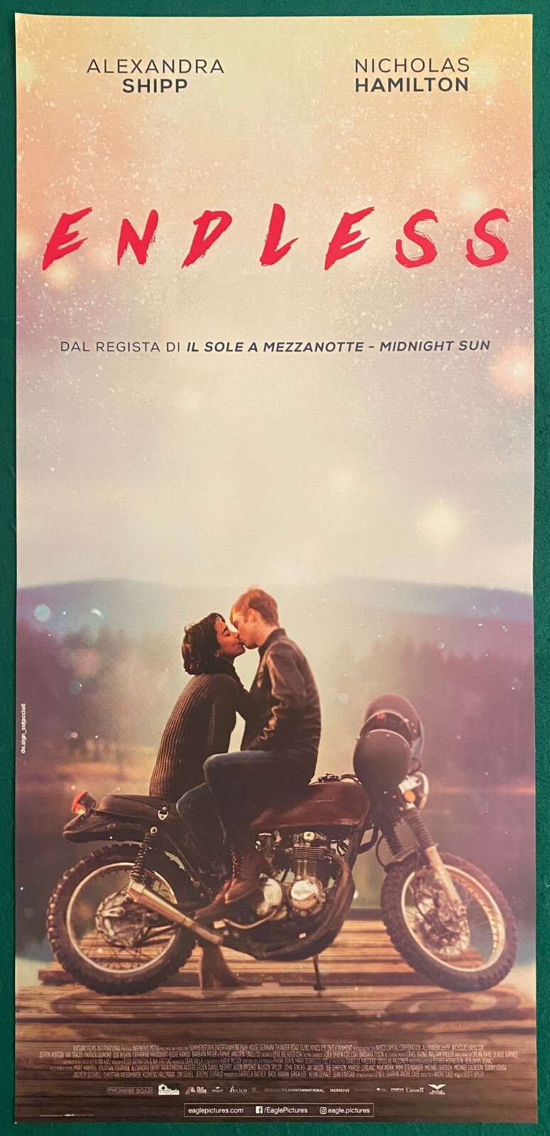 Locandina originale film Endless (2020) - Regia di Scott Speer