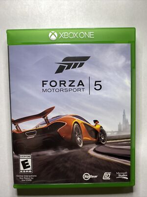 Forza Motorsport 5 Xbox One- Disc Is Spotless- Ships FAST - Great Condition!
