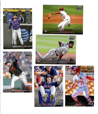 2022 Topps Stadium Baseball Club ROOKIES Pick Choose Your Card Complete your set
