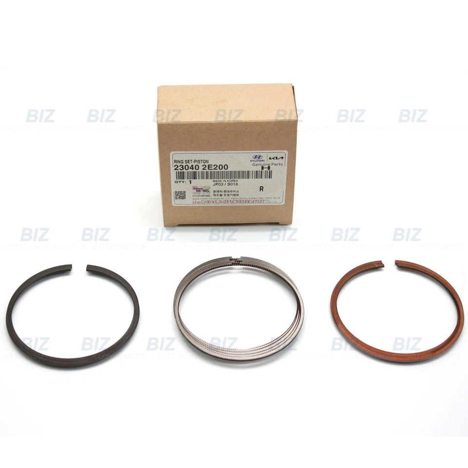 Genuine Piston Rings for 14-21 Elantra Tucson 14-19 Forte Soul 2.0L 23040-2E200 Foto 3 de 4