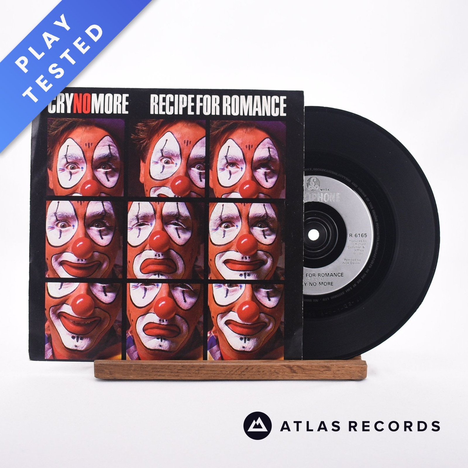 Cry No More - Recipe For Romance - 7"" Vinyl Record - VG+/VG+