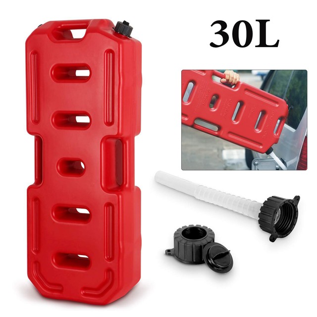 30L Fuel Gas Tank Oil Petrol Storage Can Jerry Can Container for ATV