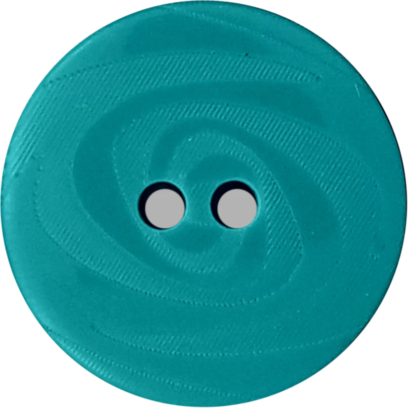 2 HOLE BUTTON TEXTURED SWIRL, SIZE 32L-13/16", SHINY/MATTE COMBO FINISH, 1 GROSS - Image 4 of 4