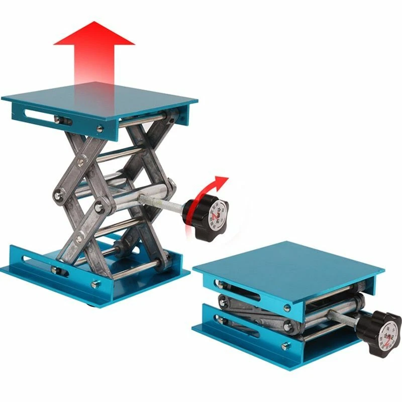 Router table lift deals