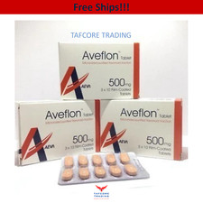 3 boxes AVEFLON Tablet 500mg Treatment For Hemorrhoids Piles Free Ships
