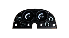 1963-1967 Corvette C2 Analog Dash Panel Bargraph Gauges White Leds Made In Usa