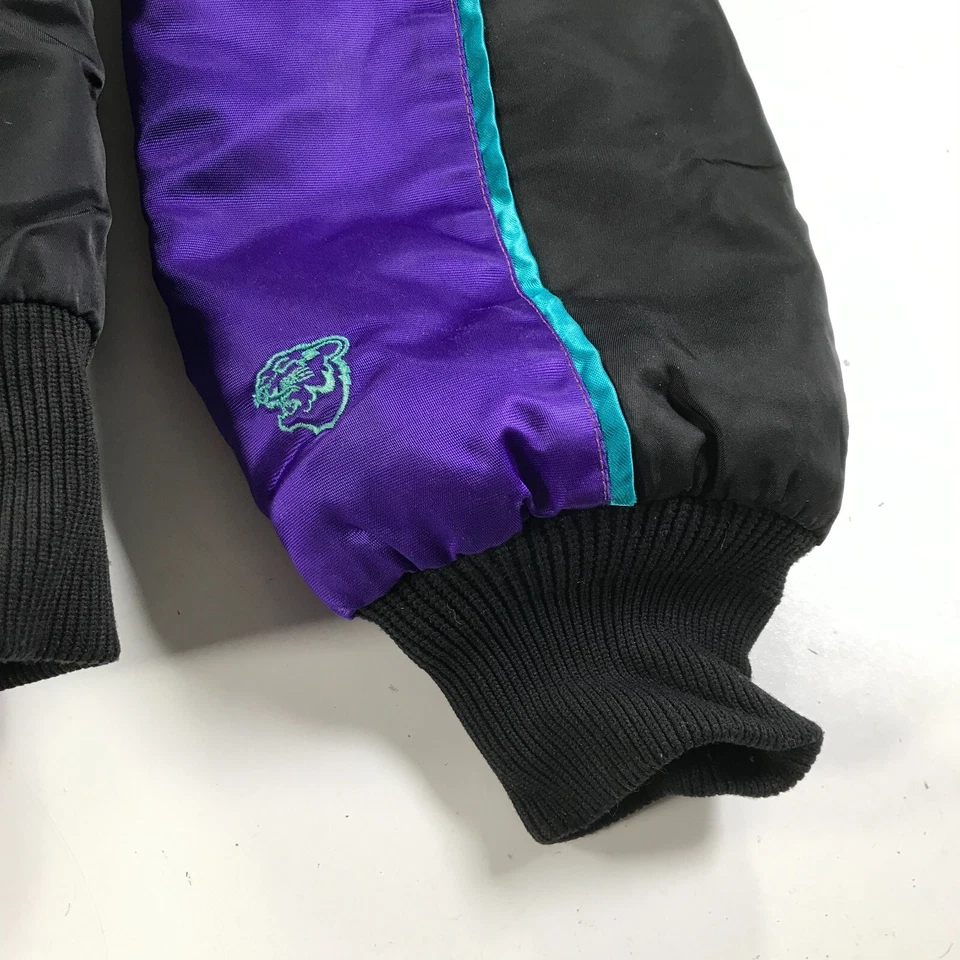 Chaqueta de colección Arctic Cat para mujer pequeña negra púrpura verde azulado motos de nieve recortadas Foto 2 de 4