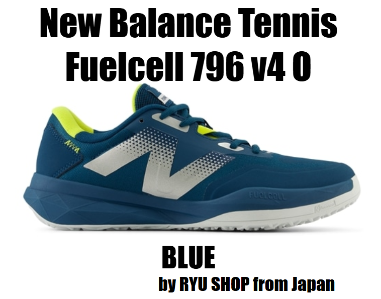 New Balance Men's tennis shoes FuelCell 796 v4 O J4 MCO796J4 4E BLUE