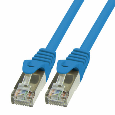 10m CAT5 Kabel Patchkabel Netzwerkkabel SFTP blau LAN DSL Kabel RJ45 CAT.5e