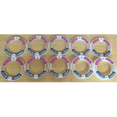 Trik Fish Fluorocarbon Fishing line Leader 25 yards~~You pick Test