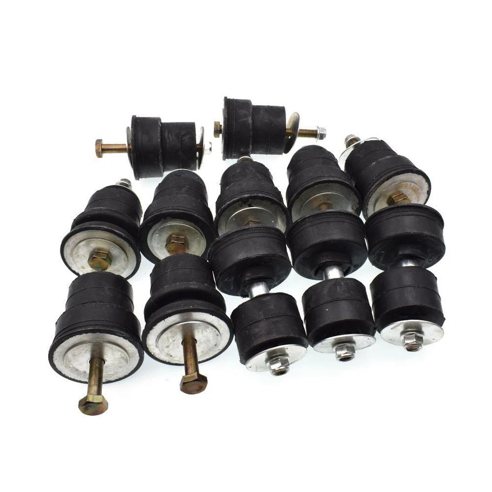 Body Mounting Cushion Kit fit Mitsubishi Montero 3.0 3.5 1983-1999 Montero Sport - Imagem 2 de 4