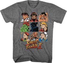 Image of Street Fighter 2 Capcom Video Game Fighter Blocks Men's T Shirt