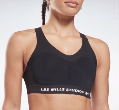 Les Mills  x Reebok PureMove Plus Sport BH - Größe M - Neu mit Etikett