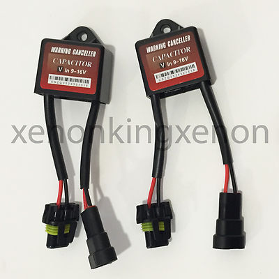 H8 H11 LED Headlight Canbus Error Free Anti Flicker Resistor Canceller Decoder E - Foto 9