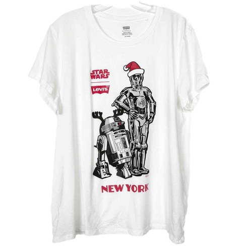 T-Shirt R2-D2 C3Po Holiday Tee XL 