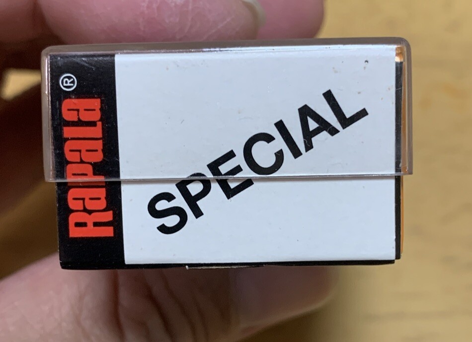 Leurre Rapala Rattlin' Rap RNR-8 80mm 21g Couleur Spéciale Cotton Candy, Finlande, Rare