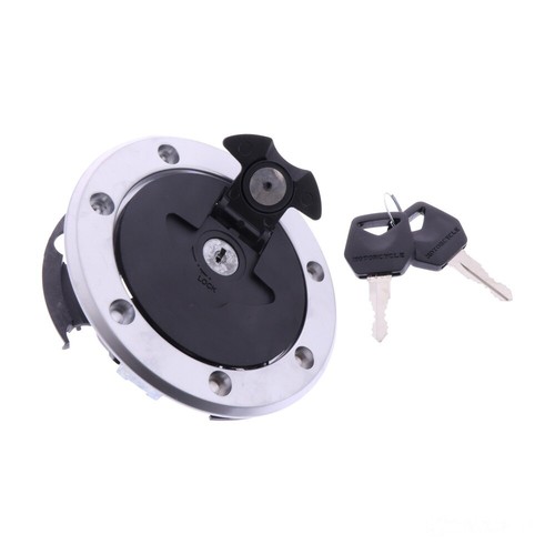 VTSGBLS Motorrad Tankdeckel Für Kawasaki ZXR750 ZZR1100 - Aluminium Tankverschluss Mit Schlüssel