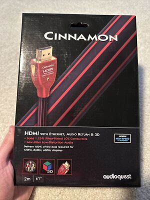 AudioQuest Cinnamon High Speed HDMI Cable with Ethernet (2M)